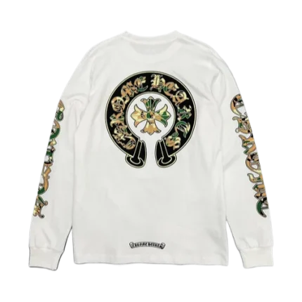 Eye-Catching Chrome Hearts Camo Crosses Long Sleeve Shirt