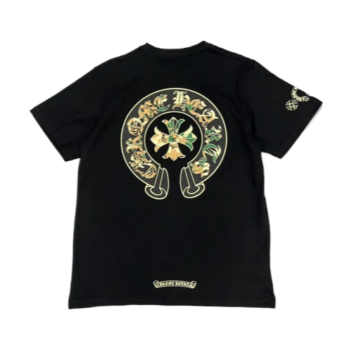 Chrome-Hearts-Camo-Crosses-T-Shirt-1 Chrome Hearts Camo Cross Pocket T-Shirt