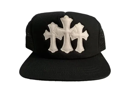 Chrome Hearts Cemetery Trucker Hat Black