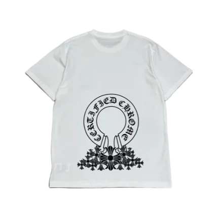 Manche Courte Chrome Hearts X Drake Certified Lover Boy T-Shirt