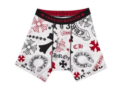 Chrome Hearts Classic Rib Boxer Brief White