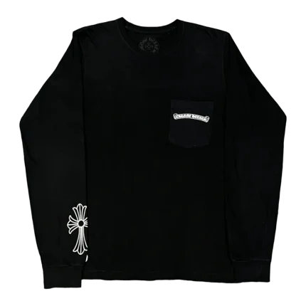 Chrome Hearts Cross Logo Long Sleeve T Shirt