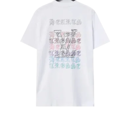 Chrome Hearts Cross Louis Vuitton Logo T-Shirt White