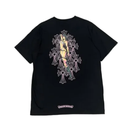 Chrome Hearts Deadly Doll Cemetery Crosses Tee