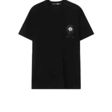 Chrome Hearts T-Shirt Custom Cross Logo Black