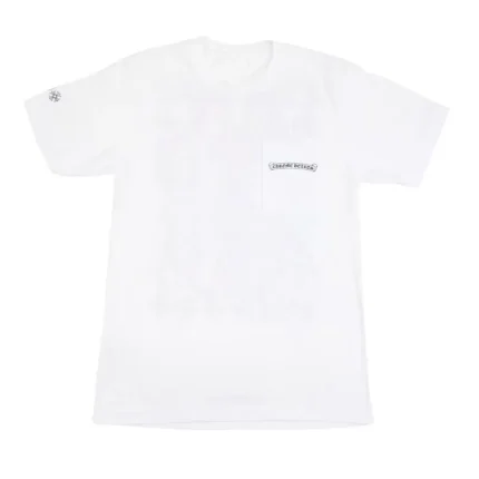 Chrome Hearts Eye Chart Dagger T-shirt White