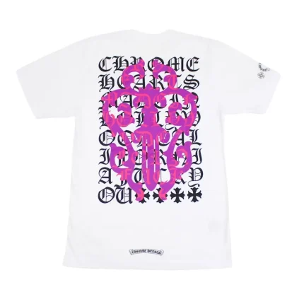 Chrome Hearts Eye Chart Dagger T-shirt White