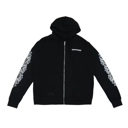 Chrome Hearts Eye Chart Dagger Zip-Up Hoodie
