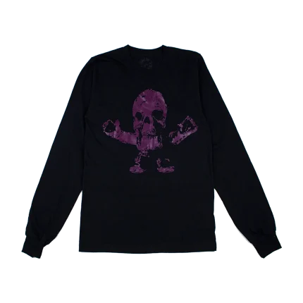 Chrome Hearts Foti Purple Long Sleeve T Shirt