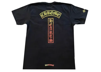 Chrome Hearts Gradient Logo T-shirt Black