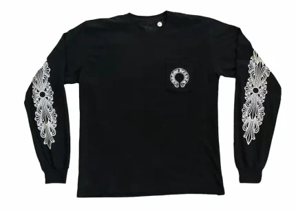 Chrome Hearts Horse Shoe L/S T-shirt Black