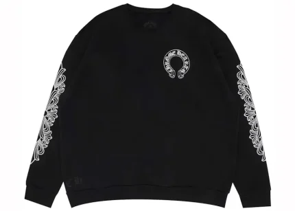 Chrome Hearts Horseshoe Crewneck Black