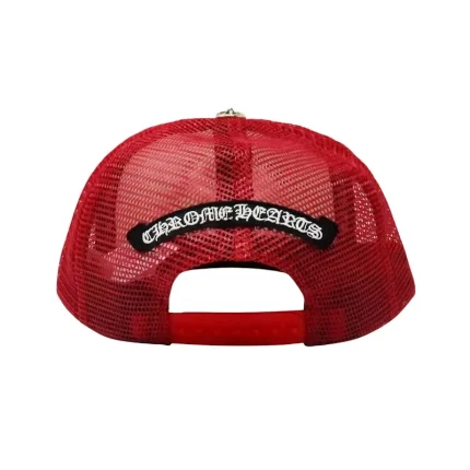 Chrome Hearts King Taco Trucker Hat Red/White