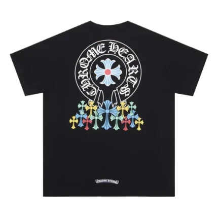 Chrome Hearts Multi-Cross Logo T-Shirt