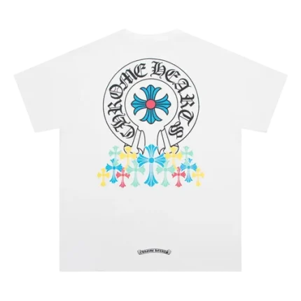 Chrome Hearts Multi-Cross Logo T-Shirt