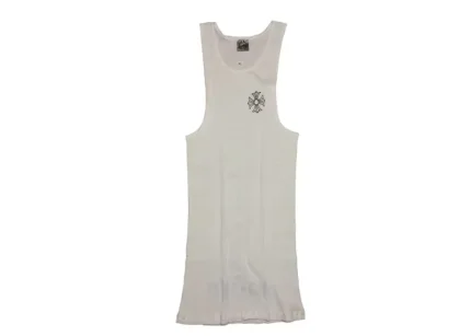 Chrome Hearts Malibu Exclusive Cross Tank Top White