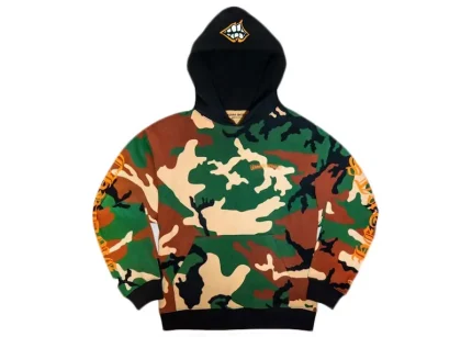Chrome Hearts Matty Boy Caution Hoodie Camo