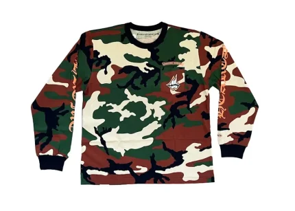 Chrome Hearts Matty Boy Caution L/S T-shirt Camo