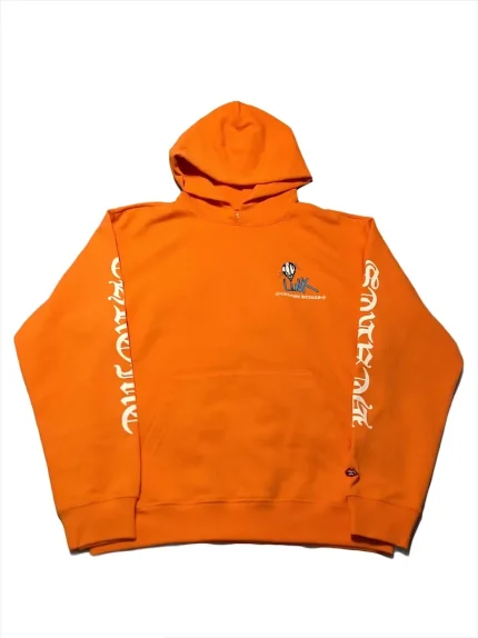 Chrome Hearts Matty Boy Link & Build Hoodie Orange