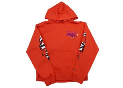 Chrome Hearts Matty Boy Sadistic Lipstick Hoodie Red