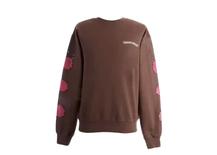 Chrome Hearts Matty Boy Structure Crewneck Sweatshirt Brown