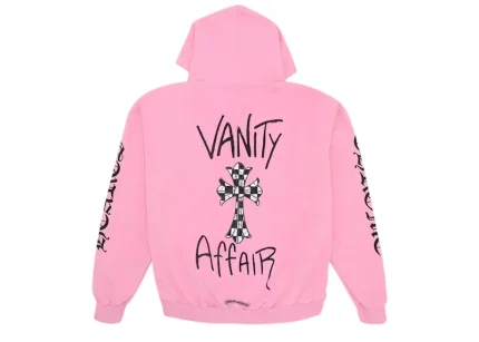 Chrome Hearts Matty Boy Vanity Affair Hoodie Pink