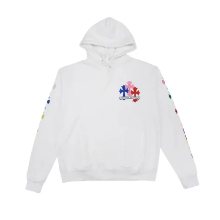Chrome Hearts Multi Color Cross Hoodie