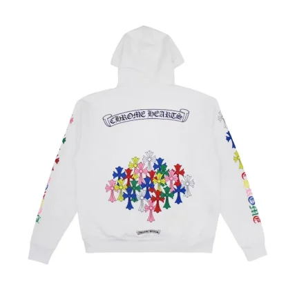 Chrome Hearts Multi Color Cross Hoodie