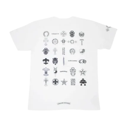 Multiple Chrome Hearts Logo T-Shirt