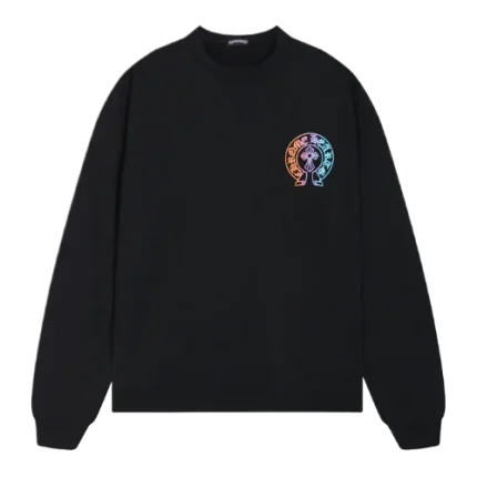Chrome Hearts Multicolor Letters Long-Sleeve T-Shirt