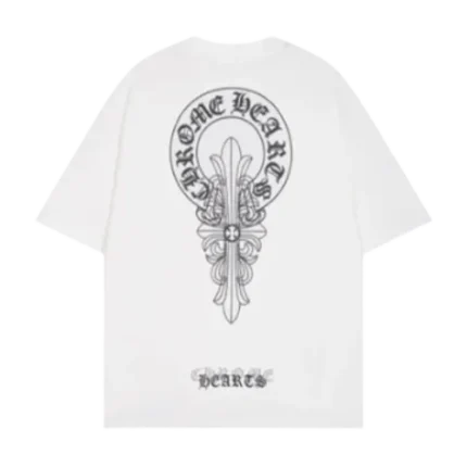 Chrome Hearts New Logo Cross Designe Tee