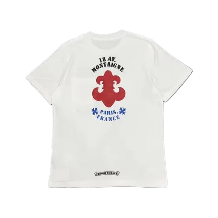 Chrome Hearts Paris France Fleur Logo T-Shirt