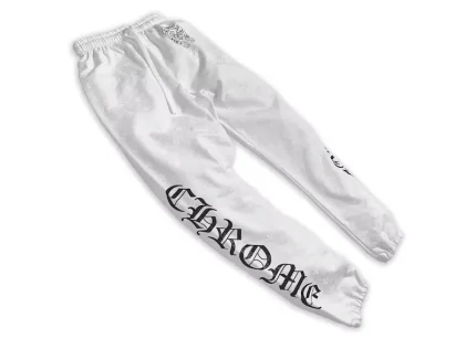 Chrome Hearts Plus Cross All Over Print Sweatpants White