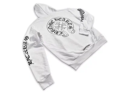Chrome Hearts Plus Cross All Over Print Zip Up Hoodie