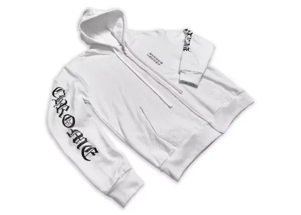 Chrome Hearts Plus Cross All Over Print Zip Up Hoodie