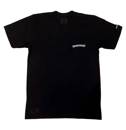 Chrome Hearts Scroll Logo T-shirt Black