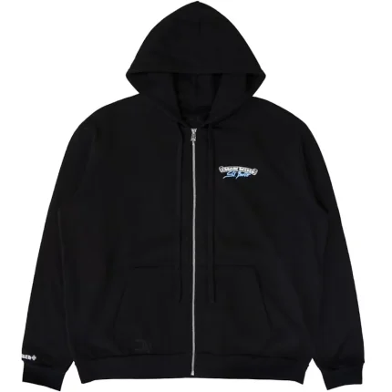 Chrome Hearts St. Barth Exclusive Zip Up Hoodie Black