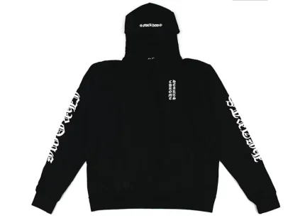 Chrome Hearts Vertical Logo FU Hood Hoodie