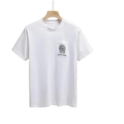 Stylish Casual Chrome Hearts Tee Crew Neck