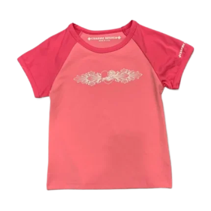 Chrome Hearts Women Floral Heart Tee