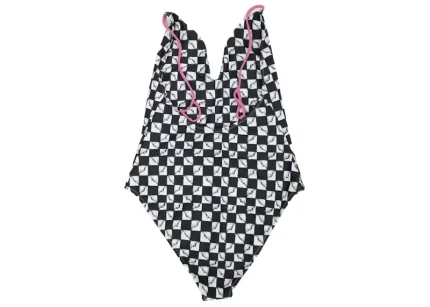 Chrome Hearts Women's Matty Boy Dipped Blue 99 Eyes/Lust One-Piece Swimsuit