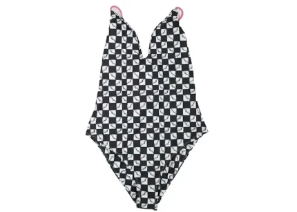 Chrome Hearts Women's Matty Boy Dipped Blue 99 Eyes/Lust One-Piece Swimsuit