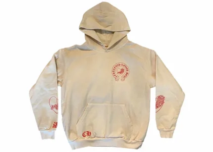 Chrome Hearts x Drake Certified Lover Boy Hoodie (Friends and Family) Ivory