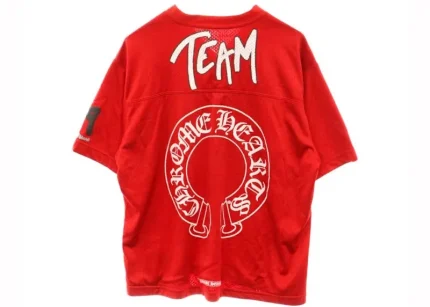 Chrome Hearts x Matty Boy PPO Form Team Mesh Warm Up Jersey T-Shirt Red