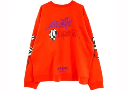 Chrome Hearts x Matty Boy PPO U HD PLVR Red Sweatshirt Red