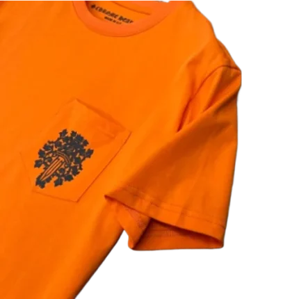 Chrome Heart Orange Dagger T-Shirt