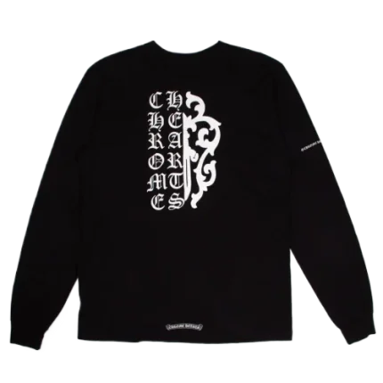 Chrome Hearts Dagger Logo Long Sleeve T-Shirt