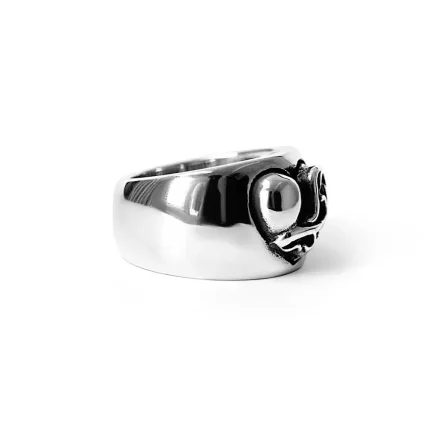 CH HEART BAND RING