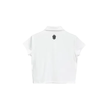 Chrome Hearts Shirt Polo Tee Dagger Script Logo