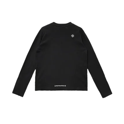 Chrome Hearts Flora Cross Long Sleeve Tee